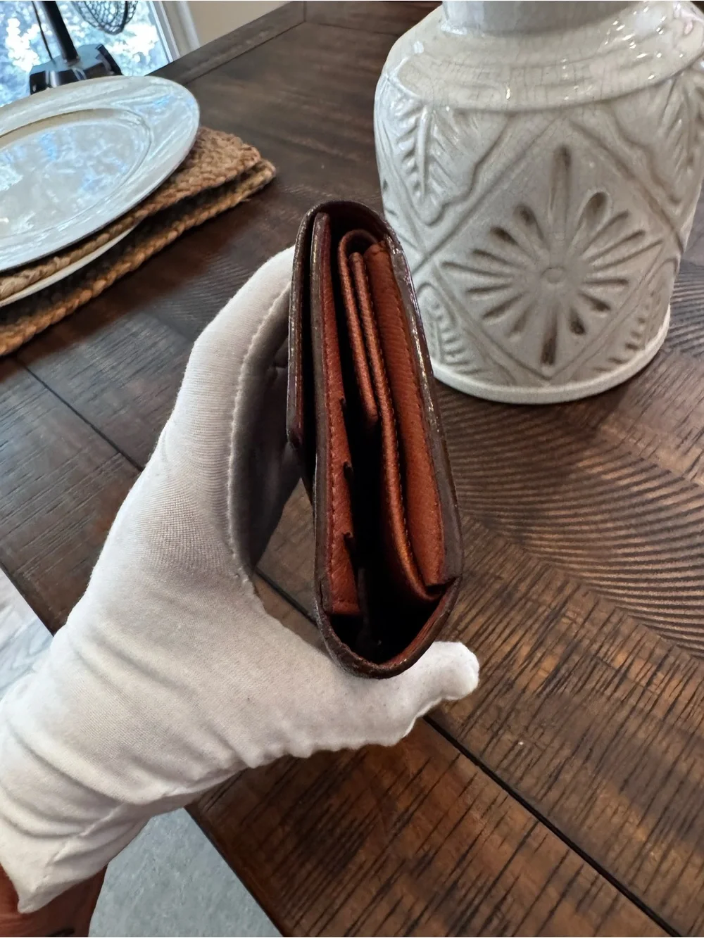 Louis Vuitton Monogram Porte Tresor International Trifold Long Wallet/vintage
